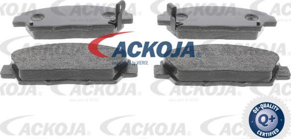 ACKOJA A26-0023 - Гальмівні колодки, дискові гальма autocars.com.ua