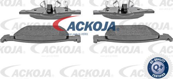 ACKOJA A26-0034 - Гальмівні колодки, дискові гальма autocars.com.ua