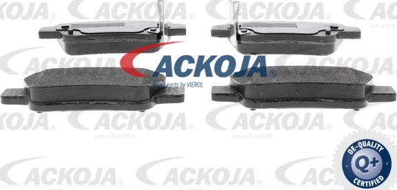 ACKOJA A26-0093 - Гальмівні колодки, дискові гальма autocars.com.ua