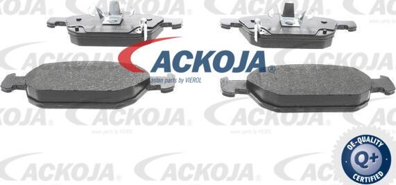 ACKOJA A26-0246 - Гальмівні колодки, дискові гальма autocars.com.ua