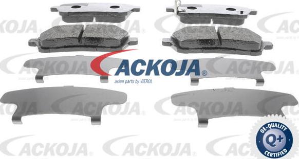 ACKOJA A32-0030 - Гальмівні колодки, дискові гальма autocars.com.ua