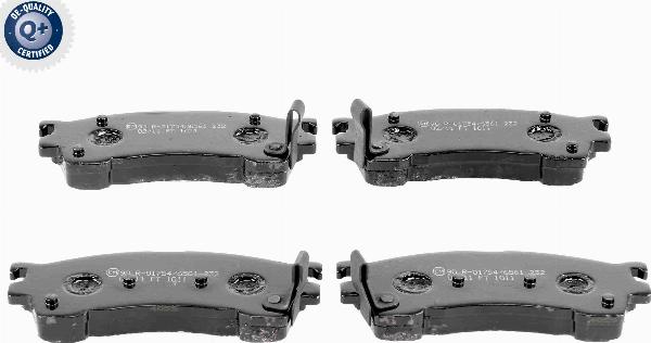 ACKOJA A32-0042 - Гальмівні колодки, дискові гальма autocars.com.ua