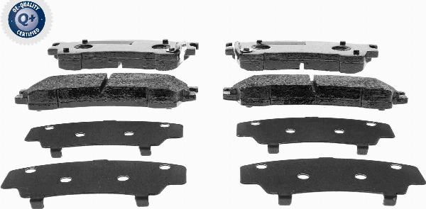 ACKOJA A32-0043 - Гальмівні колодки, дискові гальма autocars.com.ua