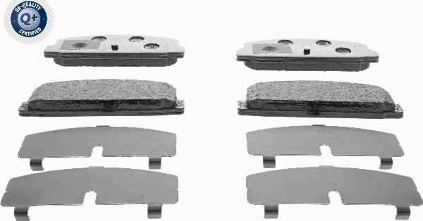 ACKOJA A32-0129 - Гальмівні колодки, дискові гальма autocars.com.ua