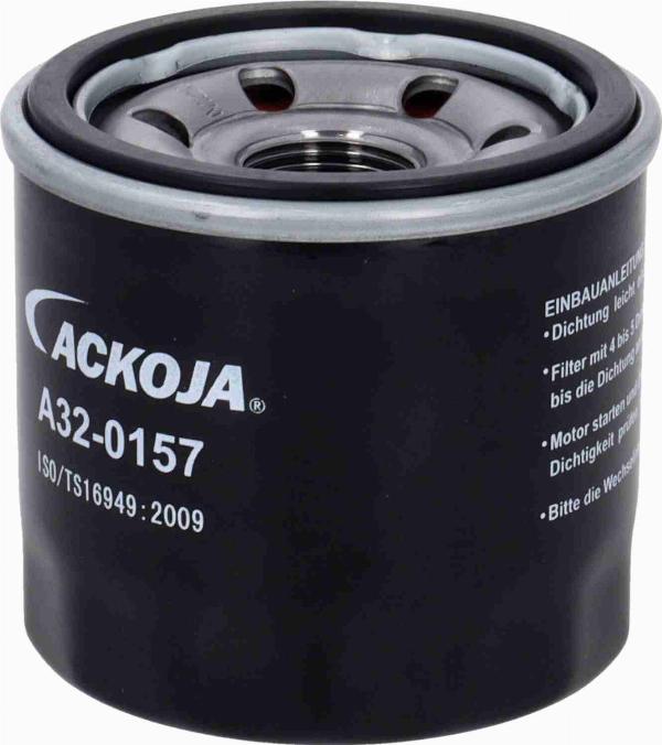 ACKOJA A32-0157 - Масляний фільтр autocars.com.ua