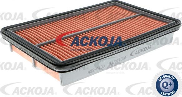 ACKOJA A32-0400 - Повітряний фільтр autocars.com.ua