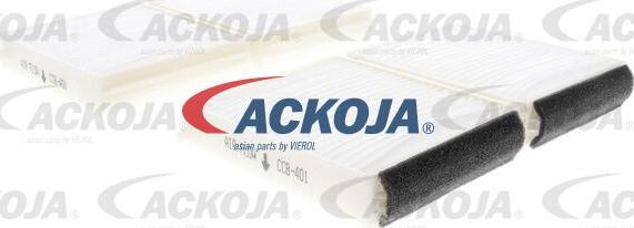 ACKOJA A32-30-5001 - Фільтр, повітря у внутрішній простір autocars.com.ua