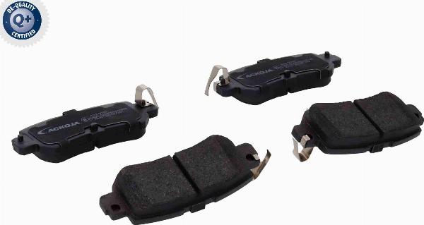 ACKOJA A32-9580 - Гальмівні колодки, дискові гальма autocars.com.ua