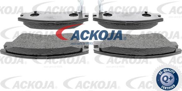 ACKOJA A37-0006 - Гальмівні колодки, дискові гальма autocars.com.ua