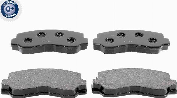 ACKOJA A37-0008 - Гальмівні колодки, дискові гальма autocars.com.ua