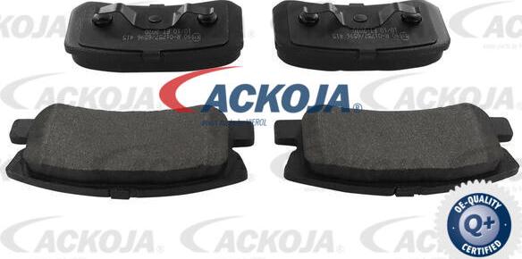 ACKOJA A37-0013 - Гальмівні колодки, дискові гальма autocars.com.ua
