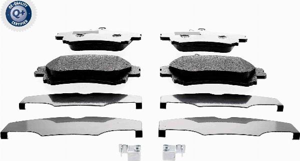 ACKOJA A37-0025 - Гальмівні колодки, дискові гальма autocars.com.ua