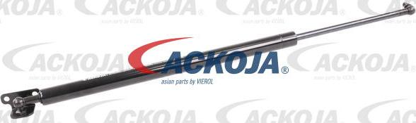 ACKOJA A37-0098 - Газова пружина, кришка багажник autocars.com.ua