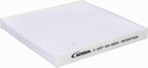 ACKOJA A37-30-0004 - Фільтр, повітря у внутрішній простір autocars.com.ua