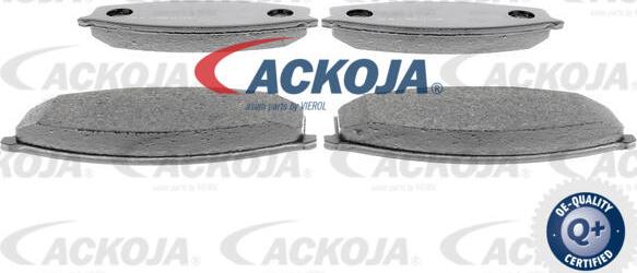 ACKOJA A38-0029 - Гальмівні колодки, дискові гальма autocars.com.ua