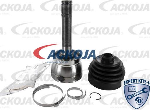 ACKOJA A38-0121 - Шарнірний комплект, ШРУС, приводний вал autocars.com.ua