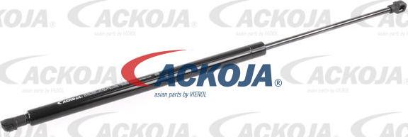ACKOJA A38-0127 - Газова пружина, кришка багажник autocars.com.ua