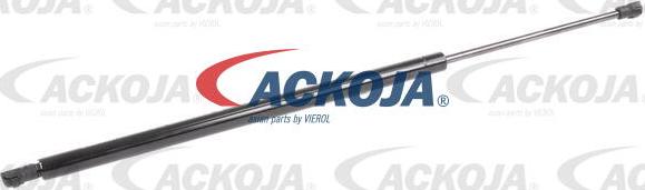 ACKOJA A38-0134 - Газова пружина, кришка багажник autocars.com.ua