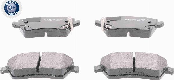 ACKOJA A38-0149 - Гальмівні колодки, дискові гальма autocars.com.ua