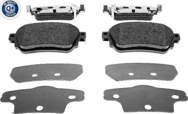 ACKOJA A38-0319 - Гальмівні колодки, дискові гальма autocars.com.ua