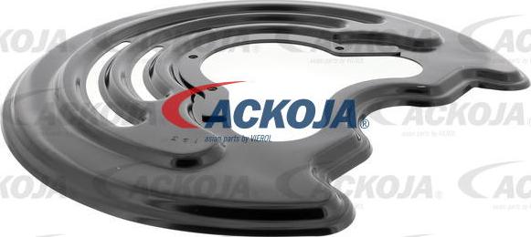 ACKOJA A38-0454 - Відбивач, диск гальмівного механізму autocars.com.ua