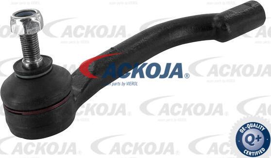 ACKOJA A38-1107 - Наконечник рульової тяги, кульовий шарнір autocars.com.ua