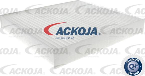 ACKOJA A38-30-0006 - Фільтр, повітря у внутрішній простір autocars.com.ua