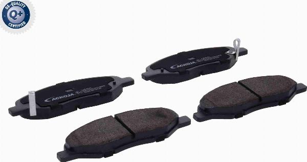 ACKOJA A38-9645 - Гальмівні колодки, дискові гальма autocars.com.ua