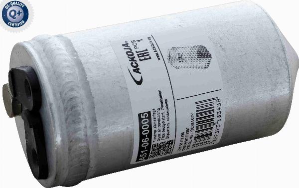 ACKOJA A51-06-0005 - Осушувач, кондиціонер autocars.com.ua