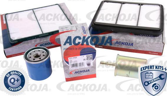 ACKOJA A51-2000 - Комплект фільтра autocars.com.ua