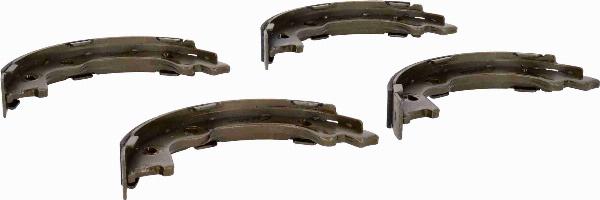 ACKOJA A52-0163 - Комплект гальм, барабанний механізм autocars.com.ua