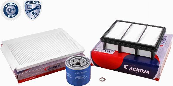 ACKOJA A52-2001 - Комплект фільтра autocars.com.ua