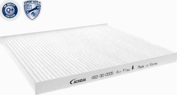ACKOJA A52-30-0005 - Фільтр, повітря у внутрішній простір autocars.com.ua