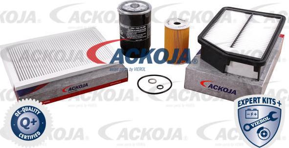 ACKOJA A52-2008 - Комплект фільтра autocars.com.ua