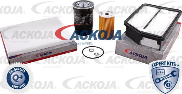 ACKOJA A52-2009 - Комплект фільтра autocars.com.ua