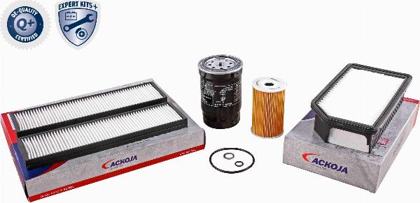 ACKOJA A52-2010 - Комплект фільтра autocars.com.ua