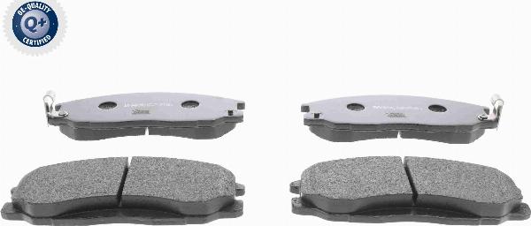 ACKOJA A52-2133 - Гальмівні колодки, дискові гальма autocars.com.ua