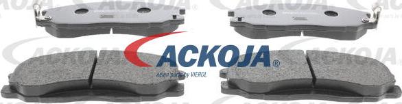 ACKOJA A52-2133 - Гальмівні колодки, дискові гальма autocars.com.ua