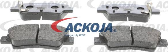 ACKOJA A52-2135 - Гальмівні колодки, дискові гальма autocars.com.ua
