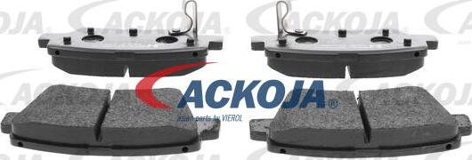 ACKOJA A52-2147 - Гальмівні колодки, дискові гальма autocars.com.ua