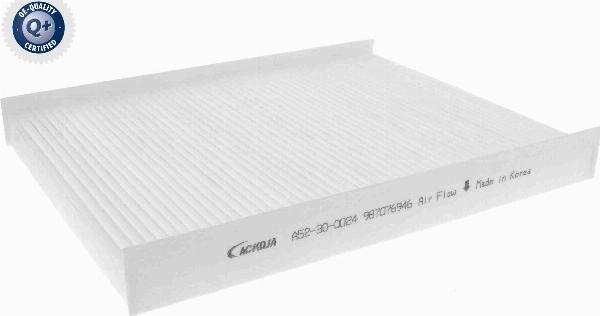 ACKOJA A52-30-0024 - Фільтр, повітря у внутрішній простір autocars.com.ua