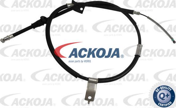 ACKOJA A52-30009 - Трос, гальмівна система autocars.com.ua