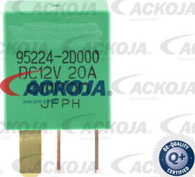 ACKOJA A52-71-0002 - Багатофункціональний реле autocars.com.ua