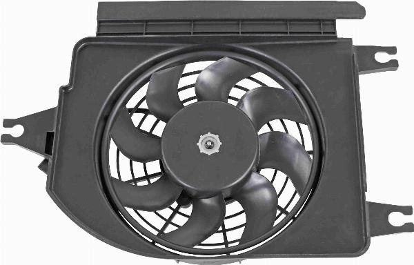 ACKOJA A53-02-0004 - Вентилятор, конденсатор кондиціонера autocars.com.ua