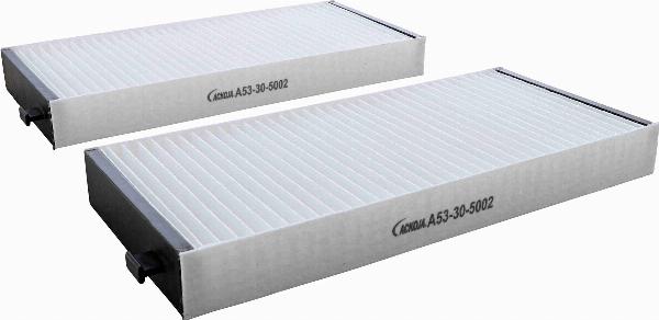 ACKOJA A53-30-5002 - Фільтр, повітря у внутрішній простір autocars.com.ua