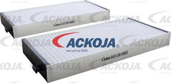 ACKOJA A53-30-5002 - Фільтр, повітря у внутрішній простір autocars.com.ua