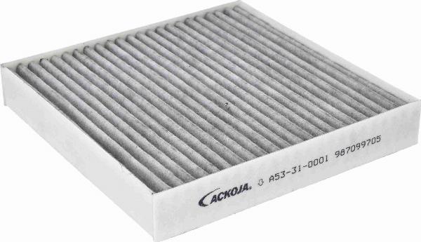 ACKOJA A53-31-0001 - Фільтр, повітря у внутрішній простір autocars.com.ua