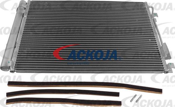 ACKOJA A53-62-0007 - Конденсатор, кондиціонер autocars.com.ua