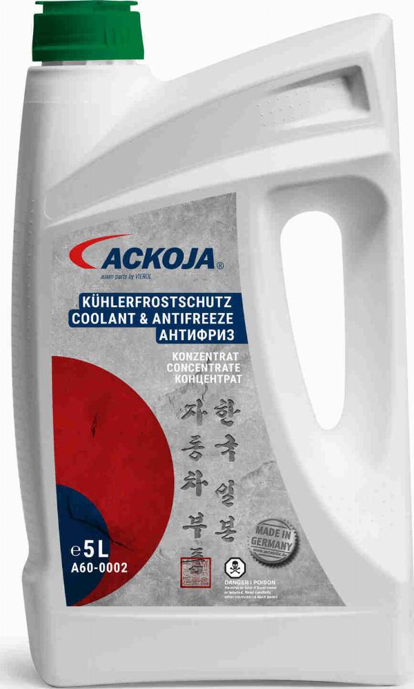 ACKOJA A60-0002 - Антифриз autocars.com.ua
