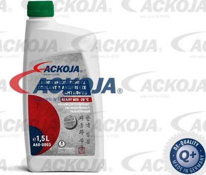 ACKOJA A60-0003 - Антифриз autocars.com.ua